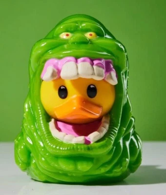 Pato de goma oficial Ghostbusters Slimer Mini TUBBZ® coleccionable, Numskull Foto 1 de 4