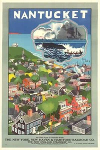 JOHN JR. HELD Nantucket 35.75" x 24" Offset Lithograph 2025 - Picture 1 of 4
