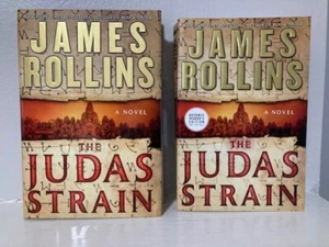 RARE SIGNED HC/PROOF Set-Judas Strain-James Rollins-One Owner-NEW/Unread 1st/1st - Picture 1 of 11