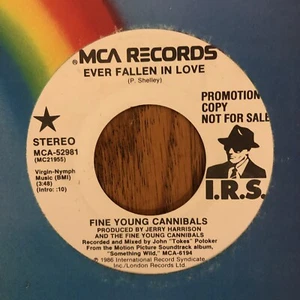 FINE YOUNG CANNIBALS - EVER FALL IN LOVE, MCA-52981, PROMO 45 RPM, 1986, NM ! - Picture 1 of 6