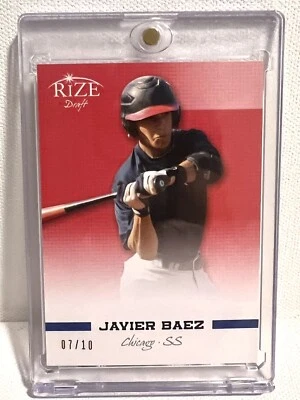 Leaf Rize Draft 2012 7/10 Javier Báez novato Foto 1 de 2