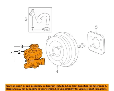 Cilindro maestro de freno usado se adapta a: Chevrolet Colorado 2007 grado A Foto 1 de 3