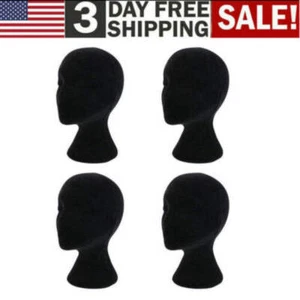 11Inch Head Wig Foam Mannequin Display Hat Glasses Jewelry Female Model Stand US - Picture 1 of 8