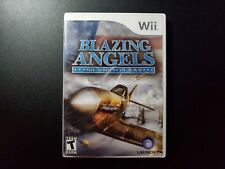 Blazing Angels Squadrons de la Seconde Guerre Mondiale Nintendo Wii Ex+ NM État