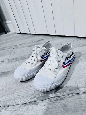 Feiyue Martial Arts Kung fu Lo Top Canvas Trainer Sneakers Shoes US8 EU41 UK7 - Image 1 of 4