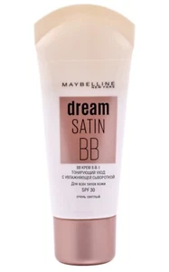 Maybelline New York Dream Satin BB Cream 8 in 1 Moisturizing SPF30 - 30 ml - Picture 1 of 4