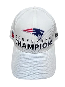 Sombrero New England Patriots Super Bowl LI Conferencia Campeones Trofeos Colección - Imagen 1 de 10