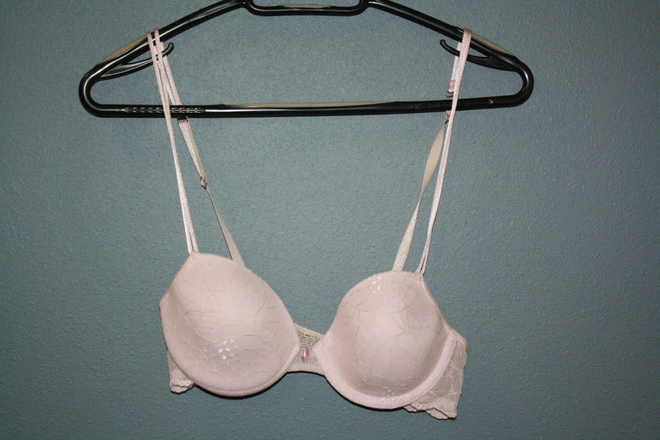 34B Barely There Womens Pink Underwire Padded Back Closure  - Image 1 of 4