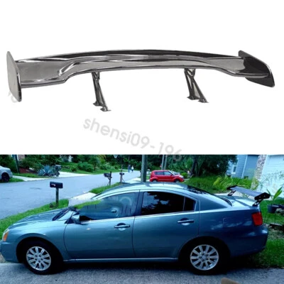 For Mitsubishi Galant 46" Rear Trunk Spoiler Racing Tail Wing GT Style Gloss - Image 1 of 4