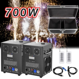 2PCS 700W Cold Spark Machine Stage Effect DMX Firework Machine DJ Party Wedding - Picture 1 of 14