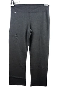 L-RL Lauren Ralph Lauren Active Pants sz M Straight Stretch Athletic Sporty Gray - Picture 1 of 8