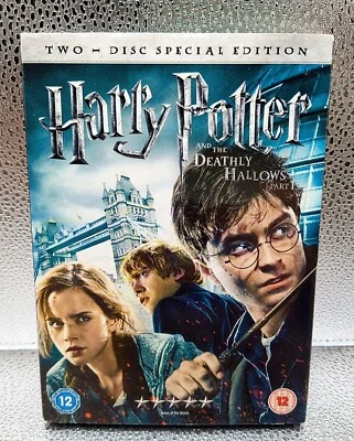 Harry Potter And The Deathly Hallows Part 1 & Part 2 Disc Box Set DVD - Image 1 of 4
