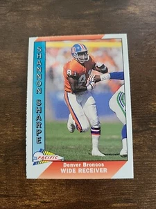 1991 NFL Pacific Football | Shannon Sharpe | #126 | Denver Broncos C1 - Picture 1 of 2