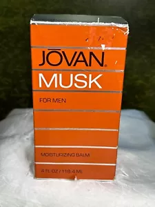 JOVAN MOSCHUS FÜR HERREN 118ML FEUCHTIGKEITSSPENDENDER BALSAM (NEU MIT BOX) - Bild 1 von 8