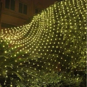 Christmas String Lights around 9.8ft x 6.6ft Flashing (8+Patterns) Fishnet - Picture 1 of 7