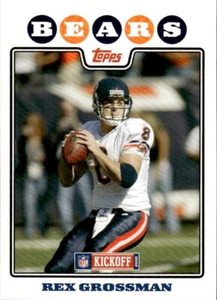2008 Topps Kickoff Rex Grossman #152 Chicago Bears Football Card - Picture 1 of 2