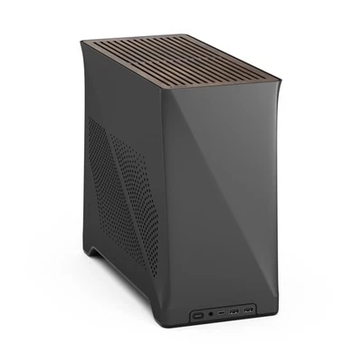 Fractal Design Era 2 Mini-ITX SFF Gaming PC Case - Charcoal Gray - Image 1 of 4
