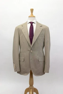 NWT Brunello Cucinelli Men Sartoria Solomeo 100%VirginWool 2Pc Suit 50/40US A258 - Image 1 of 4