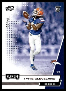 2020 Panini Playoff 3rd Down Tyrie Cleveland /25 Florida Gators #265 - Picture 1 of 2
