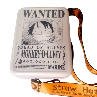 Straw Hat Monkey D Luffy Purse Messenger Bag Anime  Hard Shell Small Shoulder  - Image 1 of 4