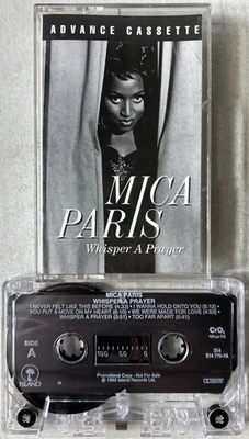 Mica Paris - Whisper A Prayer Open Cassette Tape 1993 Island Records Hip Hop - Image 1 of 4