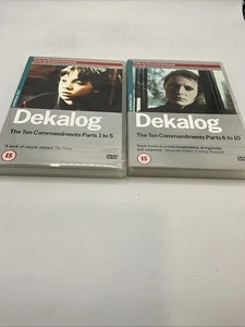 Dekalog The Ten Commandments Parts 4-5 DVD, 2002 and Parts 6-10 DVD, 2002 (2N) - Picture 1 of 24