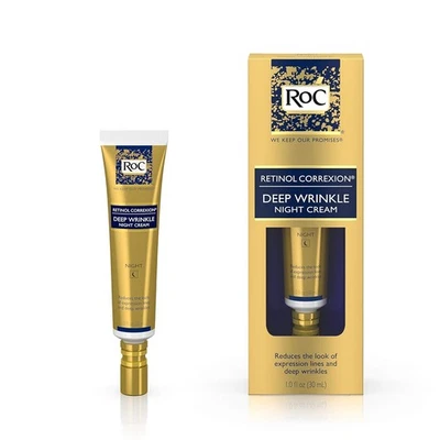 2 PACK RoC Retinol Correxion Deep Wrinkle Night Cream 1 oz - Image 1 of 4