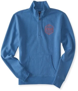 Aeropostale Womens 1/4 Zip Logo Sweatshirt - Picture 1 of 1