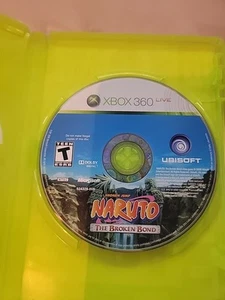 Naruto: The Broken Bond (Microsoft Xbox 360, 2008) - solo gioco su disco - testato - Foto 1 di 2