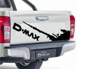 Graphic Splash Car Tailgate Sticker For Isuzu D-Max Dmax Tail Door Stripe Decal - Picture 1 of 7