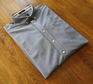 GANT talla M Tech Prep Piqué tejido para hombre camisas informales azul NUEVO - Imagen 1 de 13