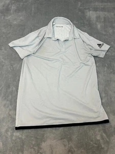 Men's Adidas Climachill Grey Golf Polo Shirt Size Large - Picture 1 of 5