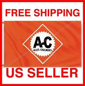 Allis-Chalmers 3x5 ft Flag Banner Tractor Farm Equipment Wall Decor Sign - Picture 1 of 12