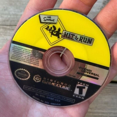2003 The Simpsons Hit and Run - Nintendo GameCube - Disc Only — 第 1/4 张图片