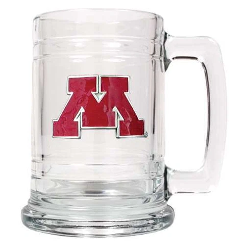 Minnesota Golden Gophers 16oz Glass Tankard Cover