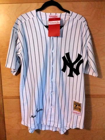 MICKEY MANTLE New York Yankees 1951 Authentic Mitchell & Ness Jersey SIZE 36 NEW Cover