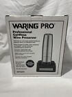 Waring Pro Cordless Wine Preserver Silver Brushed Stainless WP55FR