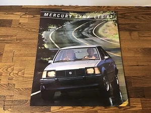 1983 Mercury LYNX LTS Dealer Brochure / Catalog / Flyer - Bild 1 von 3