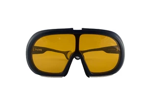 VINTAGE CARRERA BLUE FOXY LADY SPORTS YELLOW LENS SUNGLASSES 1970'S AUSTRIA - Picture 1 of 7