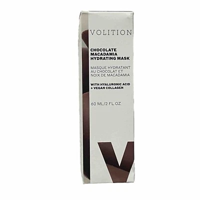 Volition Chocolate Macadamia Hydrating Mask Hyaluronic Acid Collagen 60mL/2fl oz - Image 1 of 4