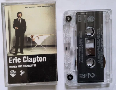 Eric Clapton – Money And Cigarettes Cassette Tape, 1983 in original case - Image 1 of 2