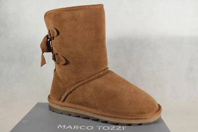 Marco Tozzi Boots Ankle Winter Brown 26823 NEW!! - Image 1 of 4