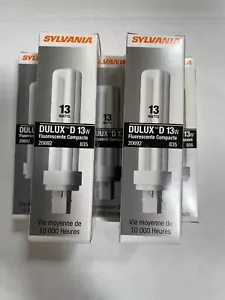 Sylvania Dulux D 13w Compact Fluorescent 20692, 5pk - Picture 1 of 1