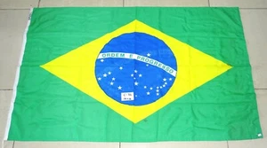 The national flag Of Federative Republic of Brazil Size (58X36CMS) - Picture 1 of 5