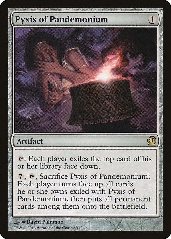 MTG Magic the Gathering Pyxis of Pandemonium (220/260) Theros Chinese (S) LP - Image 1 of 1