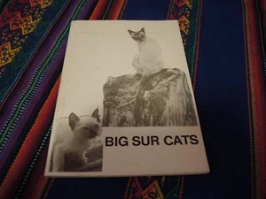 Vintage 1983 Big Sur Cats  Paperback Judith Goodman  Private Woman Press - Picture 1 of 3
