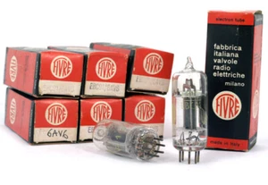 ONE 6AV6/EBC91 FIVRE NOS ITALY Tube Röhre Lampe TSF Valvola Valve 진공관 真空管 电子管 - Picture 1 of 1