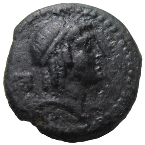 CILICIA, SELEUCIA AD CALYCADNUM. AE 18. CIRCA 2nd - 1st CENTURY BC. APOLLO. - Picture 1 of 3