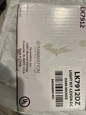 Fanimation Fans LK7912DZ Levon 18W 1 LED Light Kit 7.09" W X 2.76" H Dark Bronze - Image 1 of 4