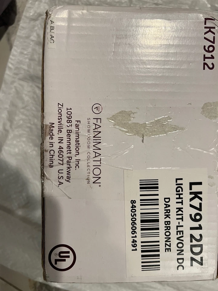 Fanimation Fans LK7912DZ Levon 18W 1 LED Light Kit 7.09" W X 2.76" H Dark Bronze - Image 1 of 4